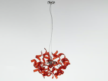 ASTRO - Crystal pendant lamp by Metal Lux - view 3